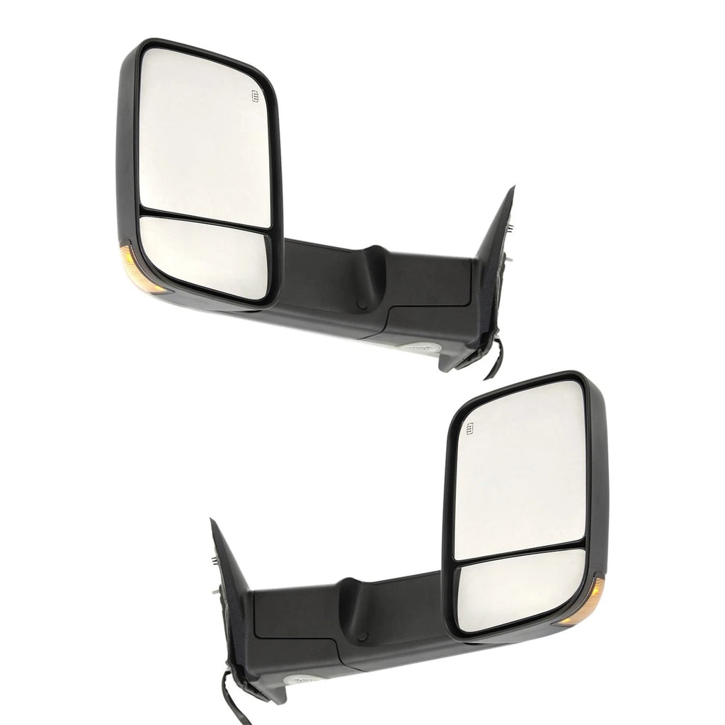 Tow Mirror Set for Ram 1500 (2011–2012) Power Heated Puddle