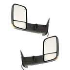 Tow Mirror Set for Ram 1500 (2011–2012) Power Heated Puddle