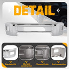 Chrome Front Bumper Face Bar for Chevrolet Silverado 2500HD/3500HD (2015–2019)