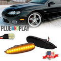 Smoked Lens Amber LED Side Marker Lights for Pontiac GTO (2004–2006)