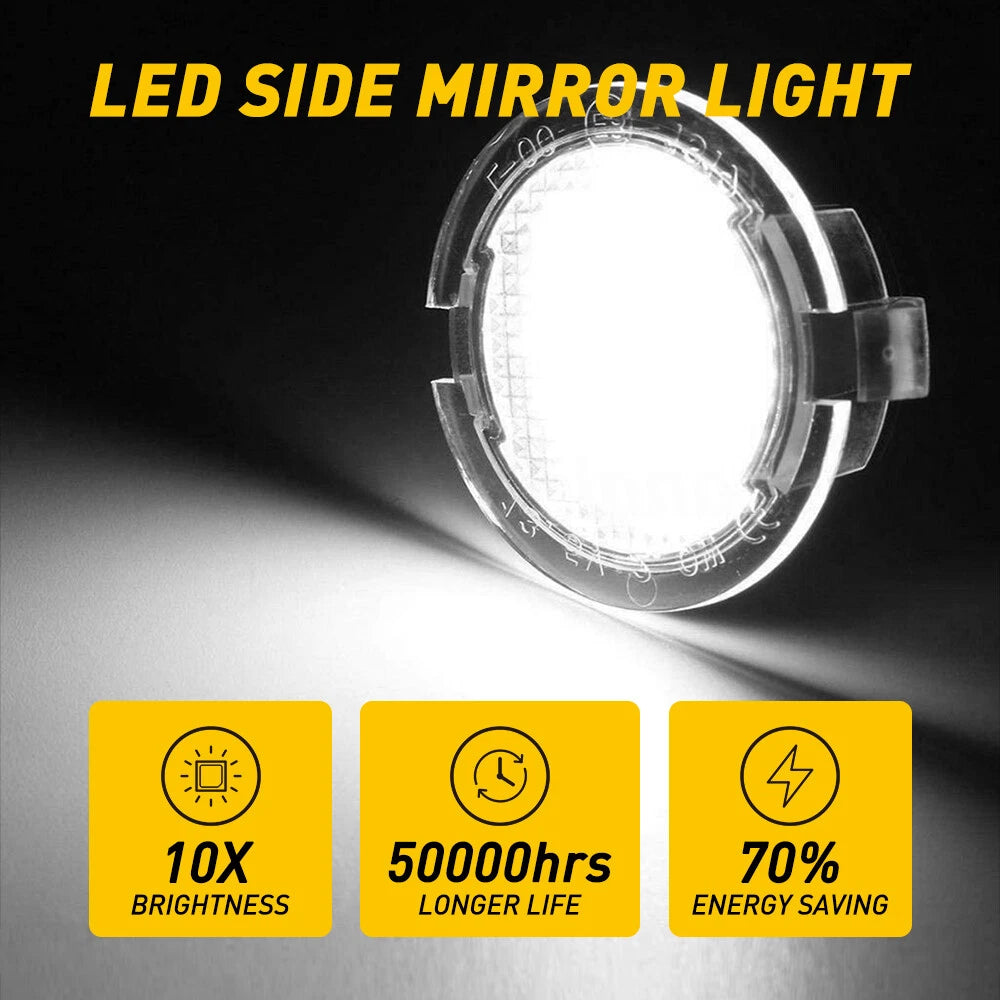 LED Puddle Lights for Ford Taurus (2003-2016) & Lincoln MKX/MKS (2007-2016)