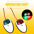 2Pcs LED Boat Navigation Lights for Marine Bow Light (Red Green)