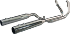 2-into-1-into-2 Dominator-SR Exhaust System for - Chrome