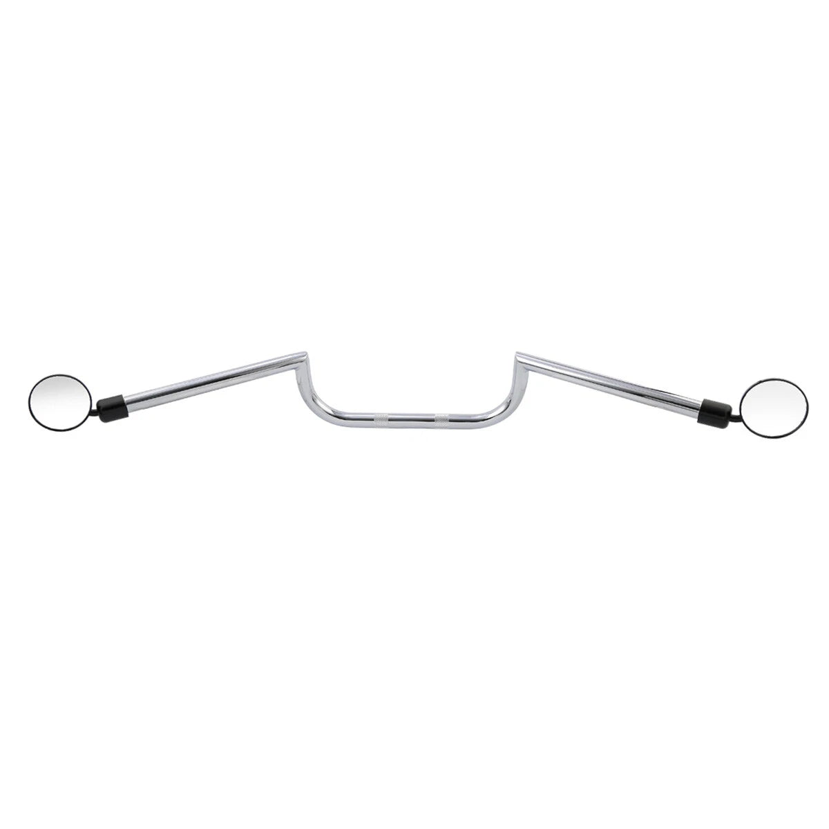 Chrome 7/8" 22mm Handlebar & Rear-View Mirrors for Yamaha Cafe Racer