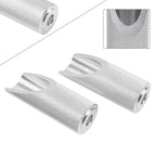 Silver Motorcycle Footpegs for Honda Ruckus (2003–2023)