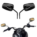 8mm Rear View Mirrors for Harley Touring Street Road Glide King (Universal)