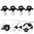 Set of 4 Leak Proof Water Pump Fittings for RV with Thread Seal Tape