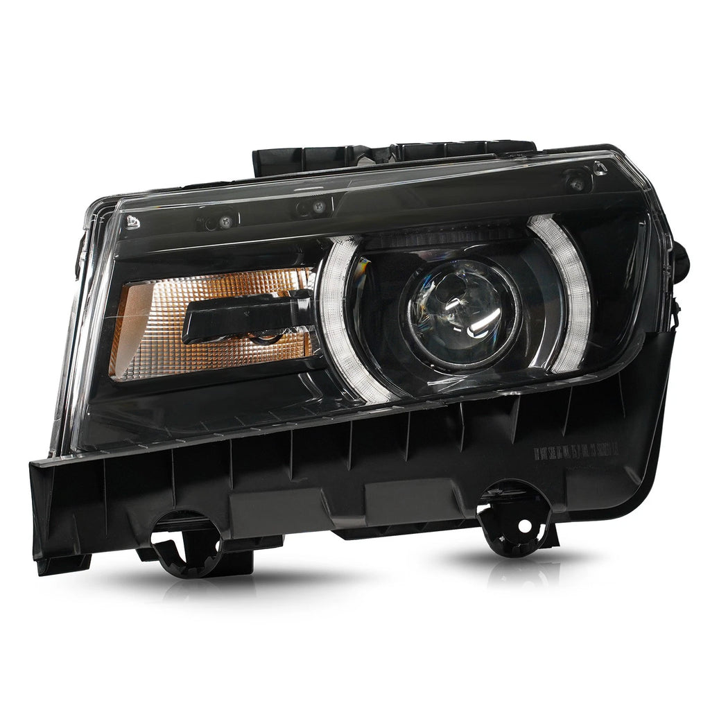 Halogen Upgrade HID Style Headlight for Chevy Camaro (2014–2015) W/LED DRL Pair