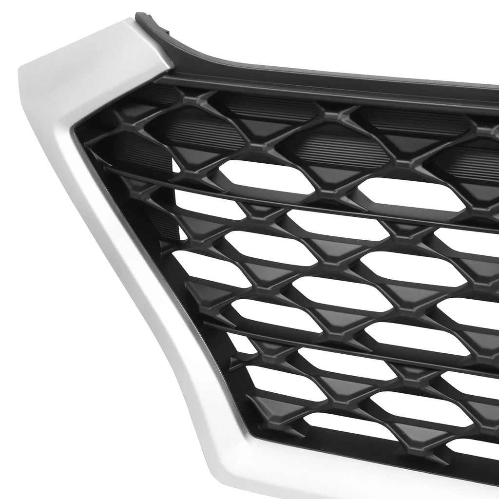 Front Grille Bumper for Tucson (2019–2021) OE Style Silver Moulding