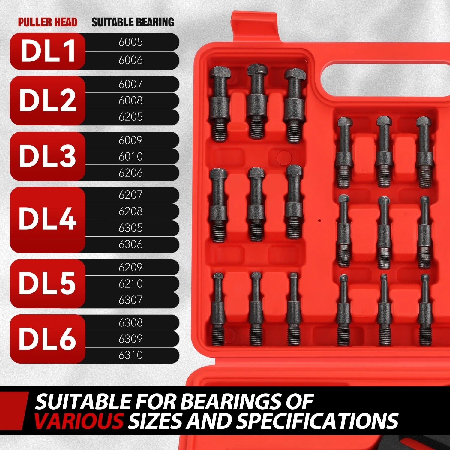 Bearing Disassembly Puller for Universal Use (Carbon Steel, Three-Jaw)