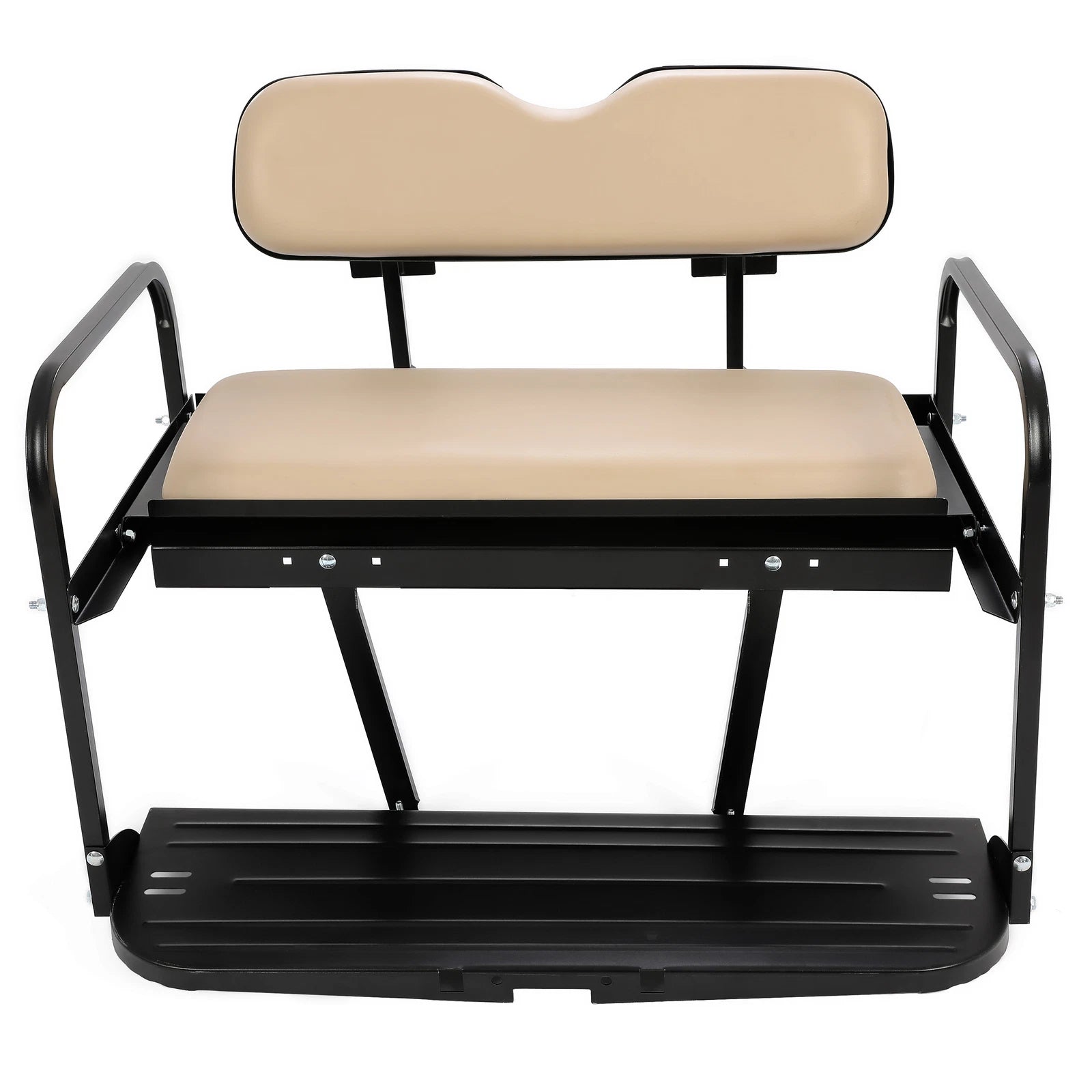 Rear Seat Kit for EZGO Marathon Golf Cart (Pre-1994) Flip-Folding Tan