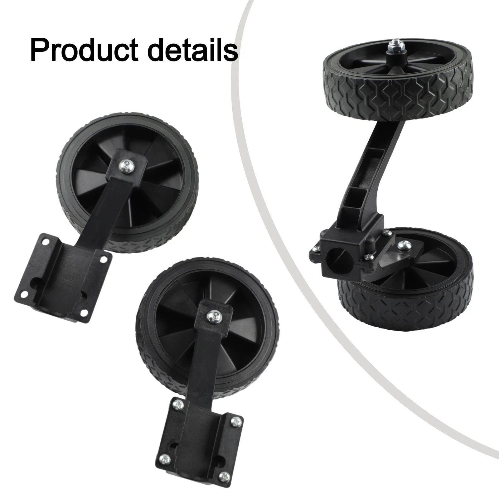 Support Wheels for Walk Behind String Trimmer (Adjustable)