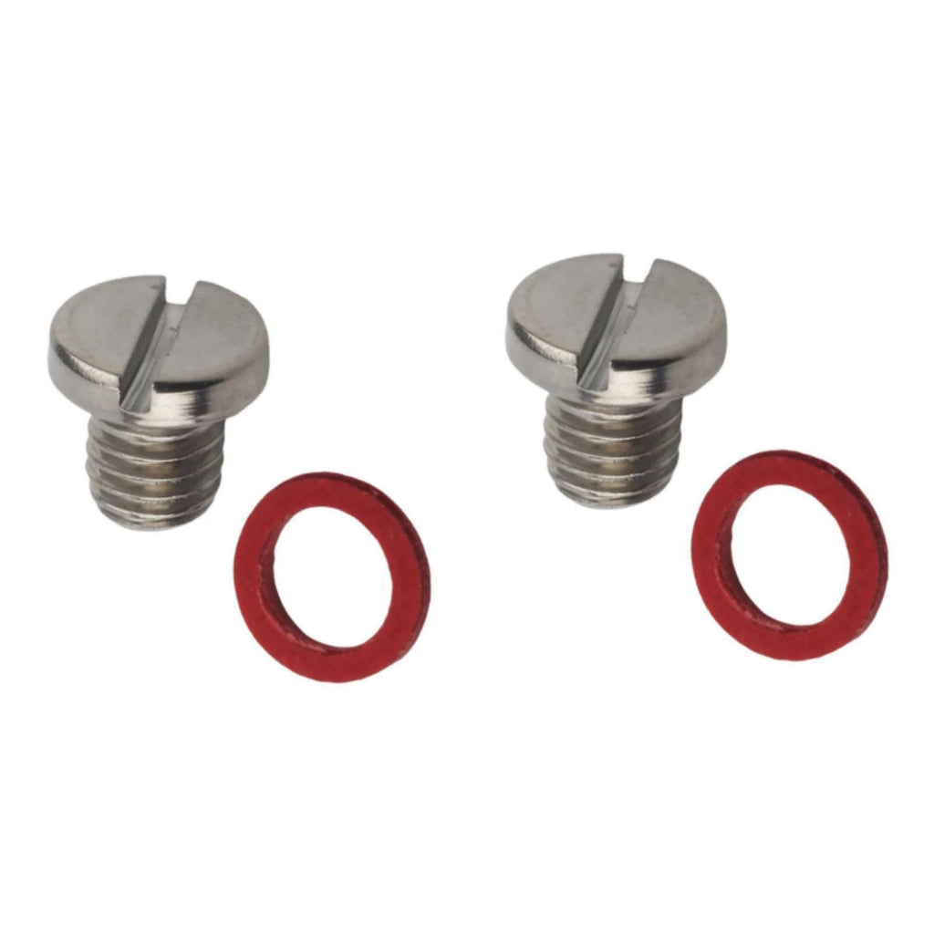 2Pcs Straight Screw Plug with Gasket for Yamaha Lower Unit (90340-08002-00)