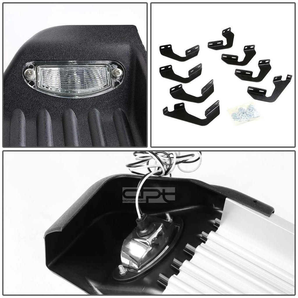 Set of 2 Aluminum Lighted Running Boards for Tundra Double Cab (2007–2016)
