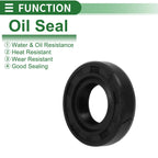 Oil Seal for Rotary Shaft (10x20x5mm)