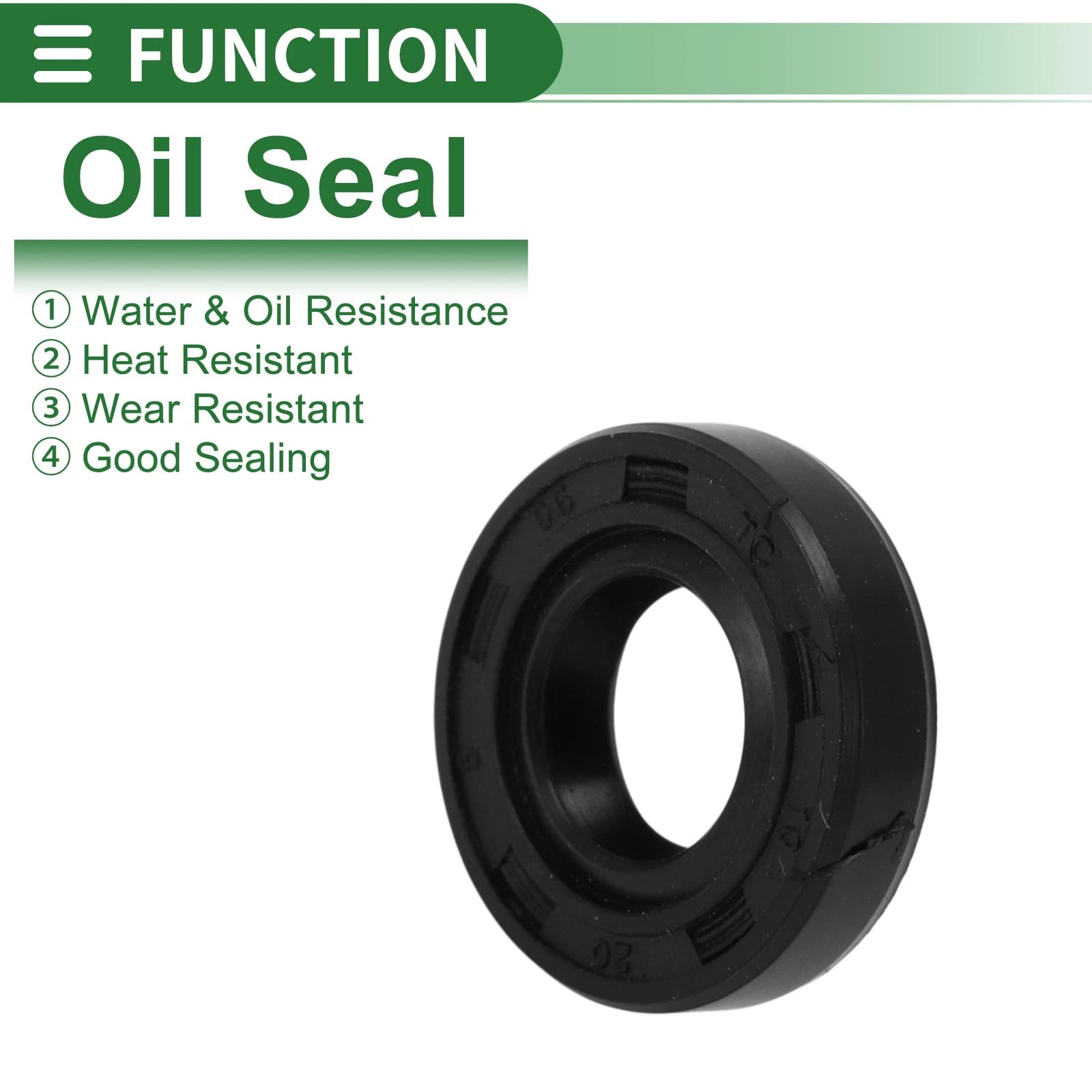 Oil Seal for Rotary Shaft (10x20x5mm)