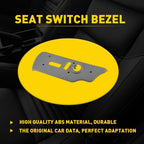 Power Seat Switch Bezel for Chevrolet Silverado Tahoe (2003–2007) Gray