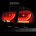 LED Tail Brake Light Stop Lamps for VW Golf Hatchback (2010–2014)