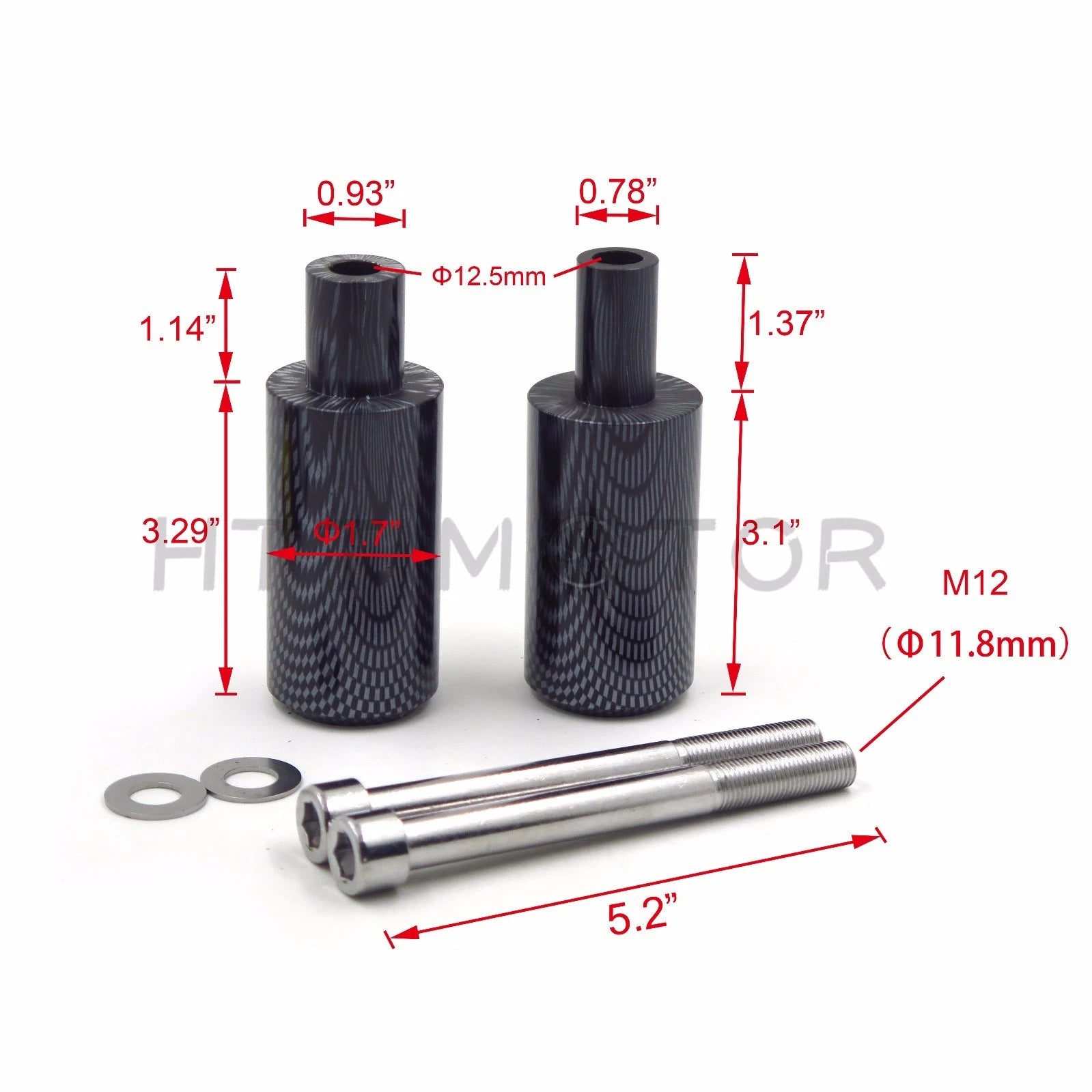 Frame Slider Falling Protector for Honda CBR 600RR (2003–2006)