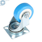 12 Piece 2" Swivel Caster Wheels with Polyurethane and Double Ball Bearing