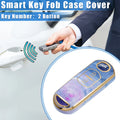 2 Buttons Remote Smart Key Fob Cover Case for Mazda CX-3, CX-4, CX-5 (2016–2021)