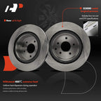 Rear Disc Brake Rotors for Nissan 350Z (2003–2008)