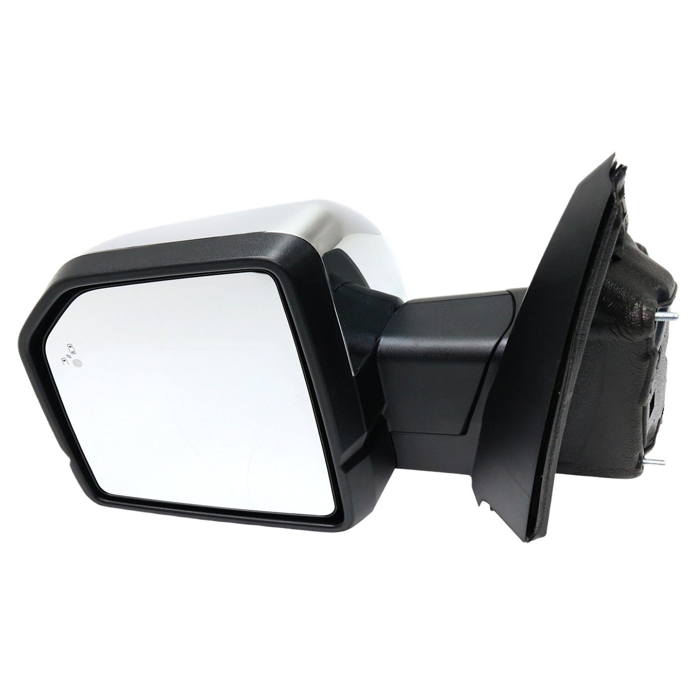 Power Fold Chrome Heated Driver Side Mirror for Ford F-150 (2015–2017)