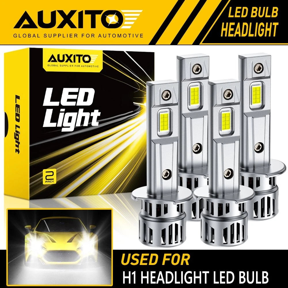 4X AUXITO H1 LED Headlight Bulb Kit 24000LM 6500K for M6 EV