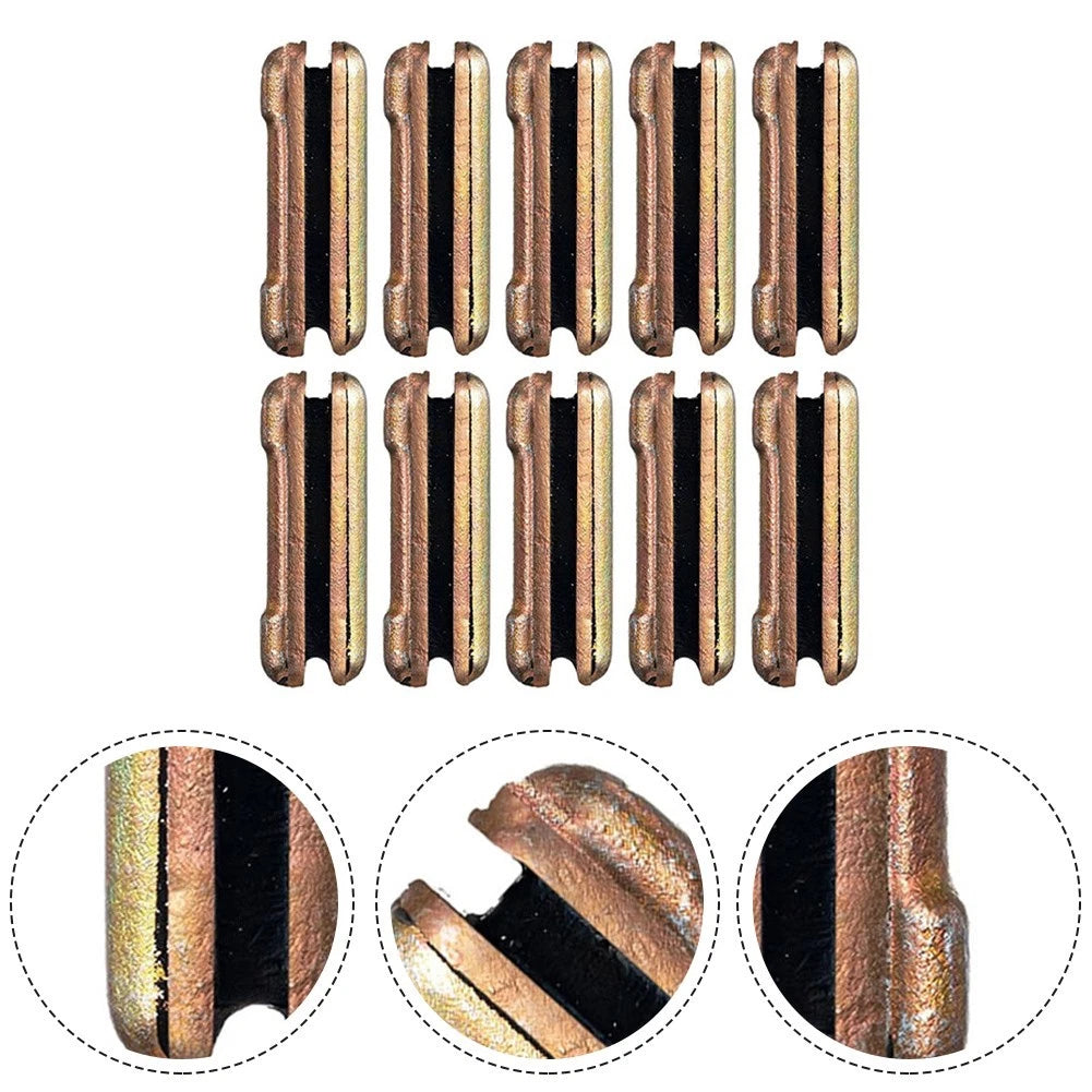 Set of 10 Flexible Pins for Mini Excavator Buckets (T23P, D39094, 6567620)
