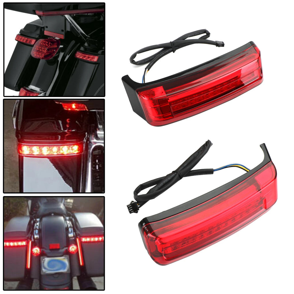 LED Saddlebag Lights for Harley Touring (1996–2013)