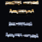 Brass Bullet Connectors M&F Wire Terminal 400 3.9mm Set for Autos