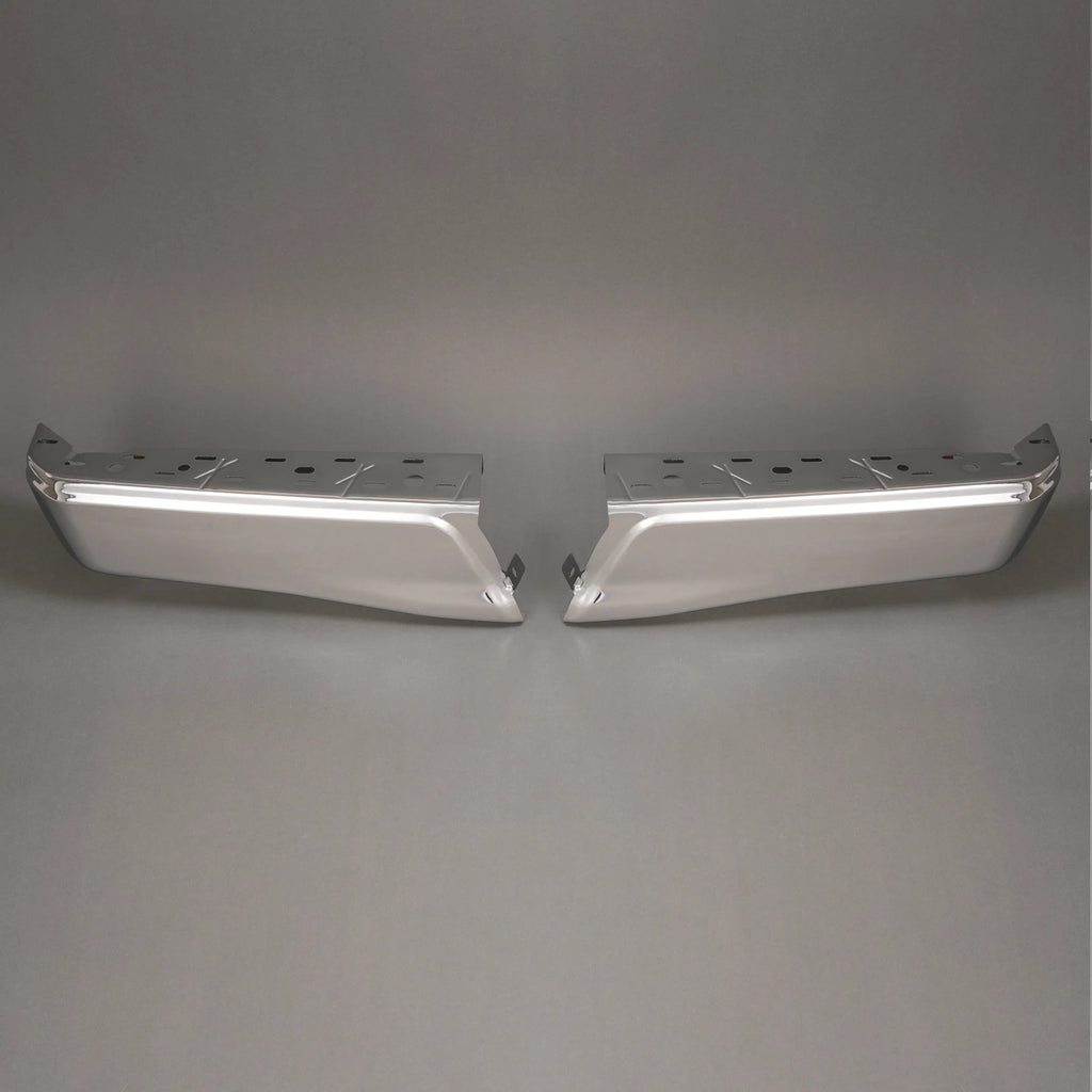 Pair Rear Bumper End Caps for Ford F-150 (2015–2020) Chrome