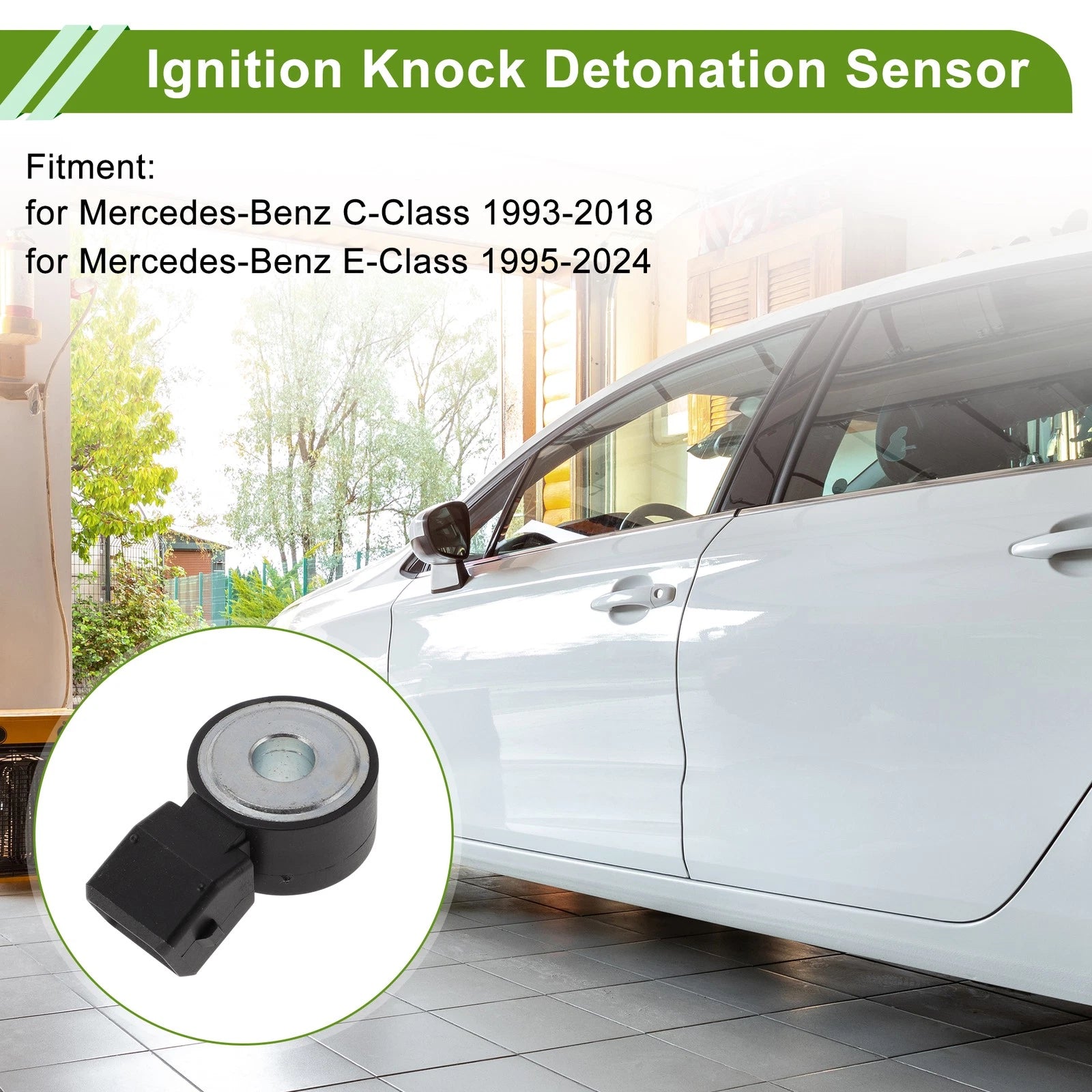 Ignition Knock Detonation Sensor A2709050200 for Mercedes-Benz C-Class (1993–2018)