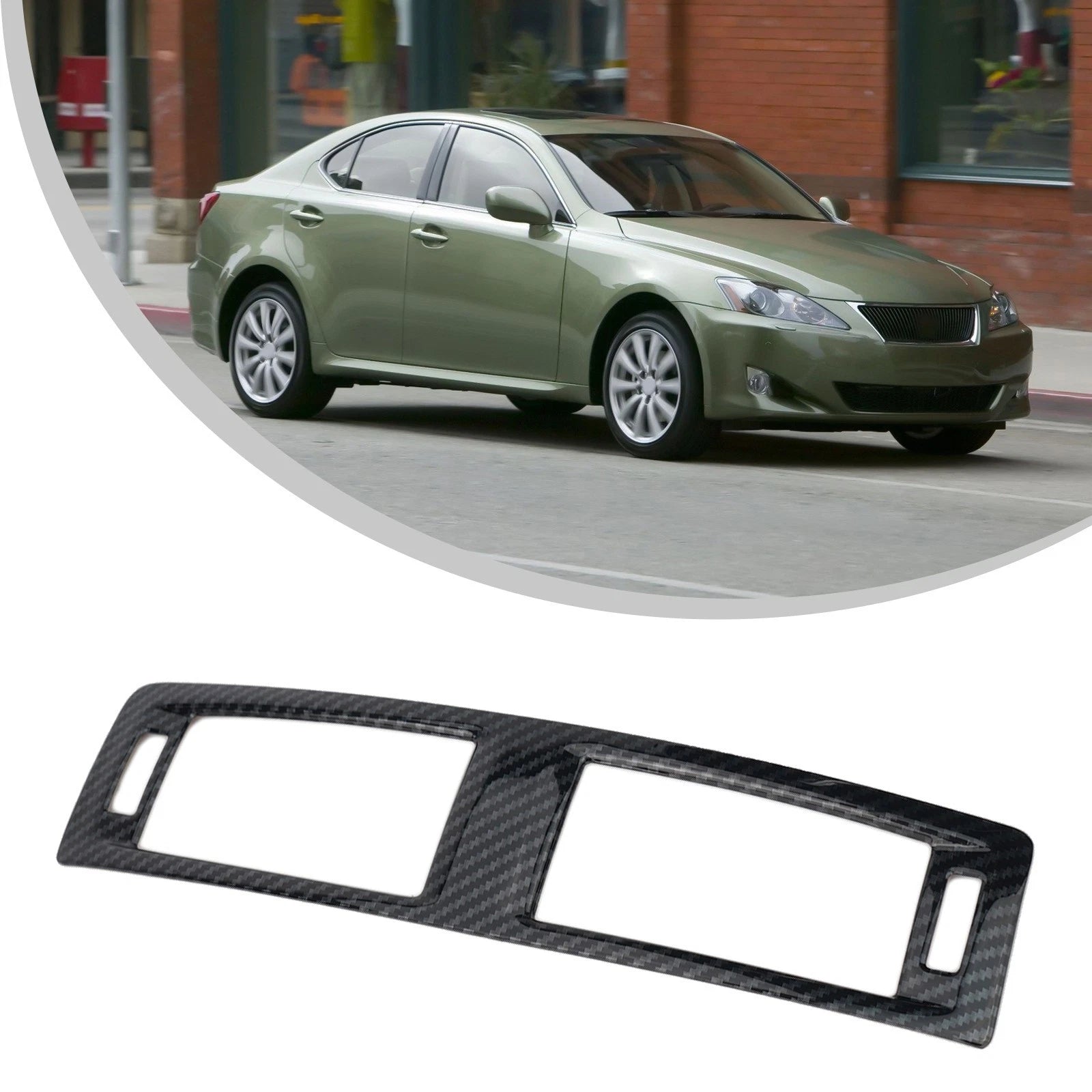 Protective Carbon Fiber Trim for Lexus IS 250 (2006–2011)