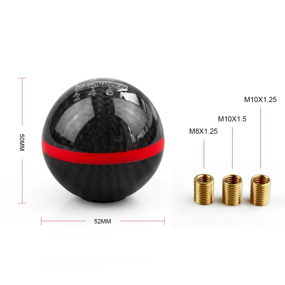 Carbon Fiber Shift Knob for Mugen 5/6 Speed Manual