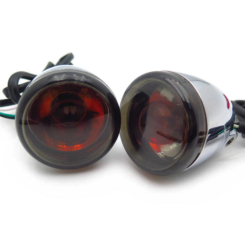 Set of 2 Front Turn Signal Light Indicators for Harley Sportster XL 883 (1992–2016)