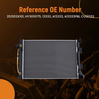 Coolant Radiator for Hyundai Elantra GT 1.8L (2013–2015) 253103X101