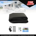 RV Awning Sun Shade Screen for Trailer (6' x 11'3")