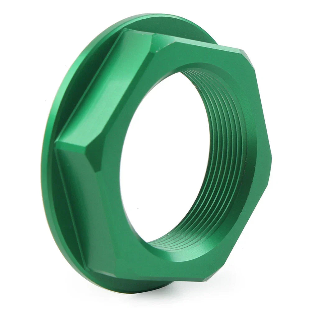 Aluminium Motorcycle Triple Tree Stem Yoke Center Hole Nut for Universal (N/A)
