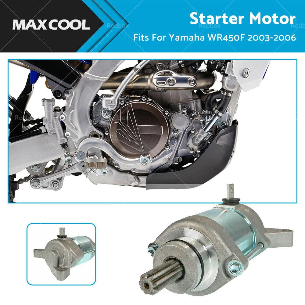 Starter Motor for Yamaha WR450F (2003–2006) 5TJ-81890-00
