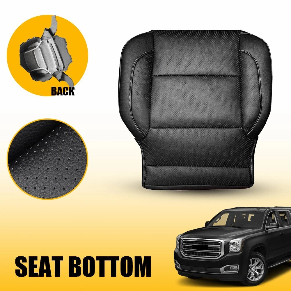 Leather Bottom Seat Cover for GMC Sierra 1500/2500HD/3500HD (2014–2018)