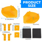 Snow Plow Extensions for Meyer Western Boss (20")