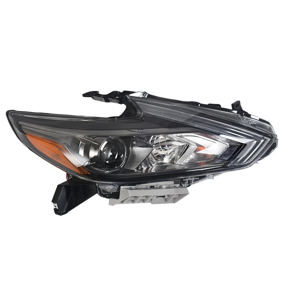Right Side Headlight for Nissan Altima (2016–2018) Halogen Black Housing