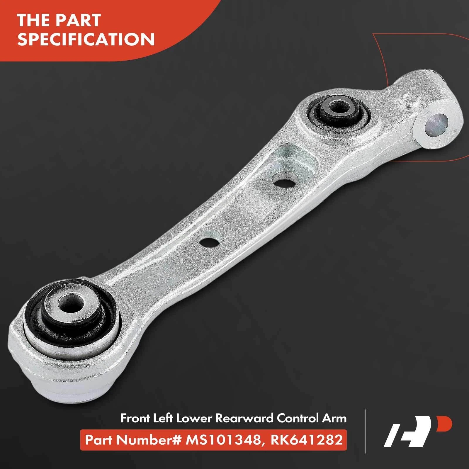Front Left Lower Rearward Control Arm for BMW 535i GT (2010-2017)