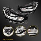 LED Headlight Assembly Pair for Chrysler Pacifica (2021–2024)
