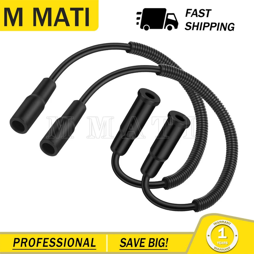 2X Spark Plug Cable for Sportster 1200, 883 (2004–2006) #31996-04