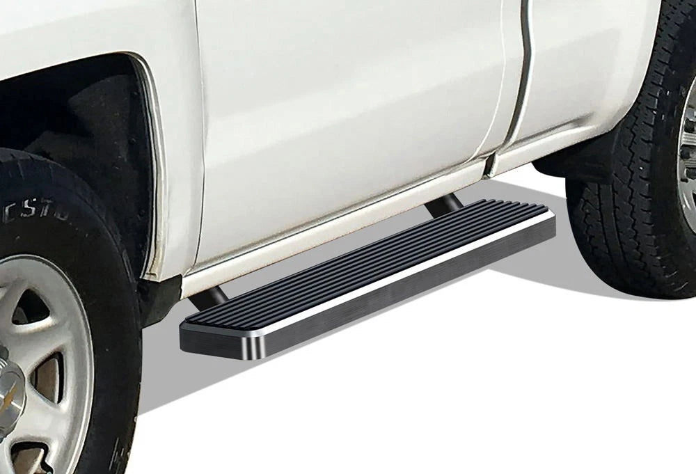 5in Stainless Steel Running Boards for Silverado Sierra (1999–2013)