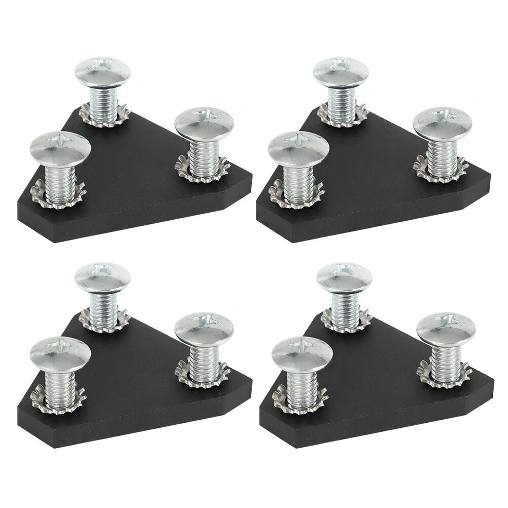 Door Hinge Nut Plate Kit w/ Screw for Ford Pickup Truck (1948–1952)
