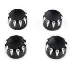 4 x Black Engine Screw Topper Cover Head Bolt Caps for Harley 883