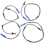 Set of 4 ABS Wheel Speed Sensors for Mini Cooper (2009–2013)